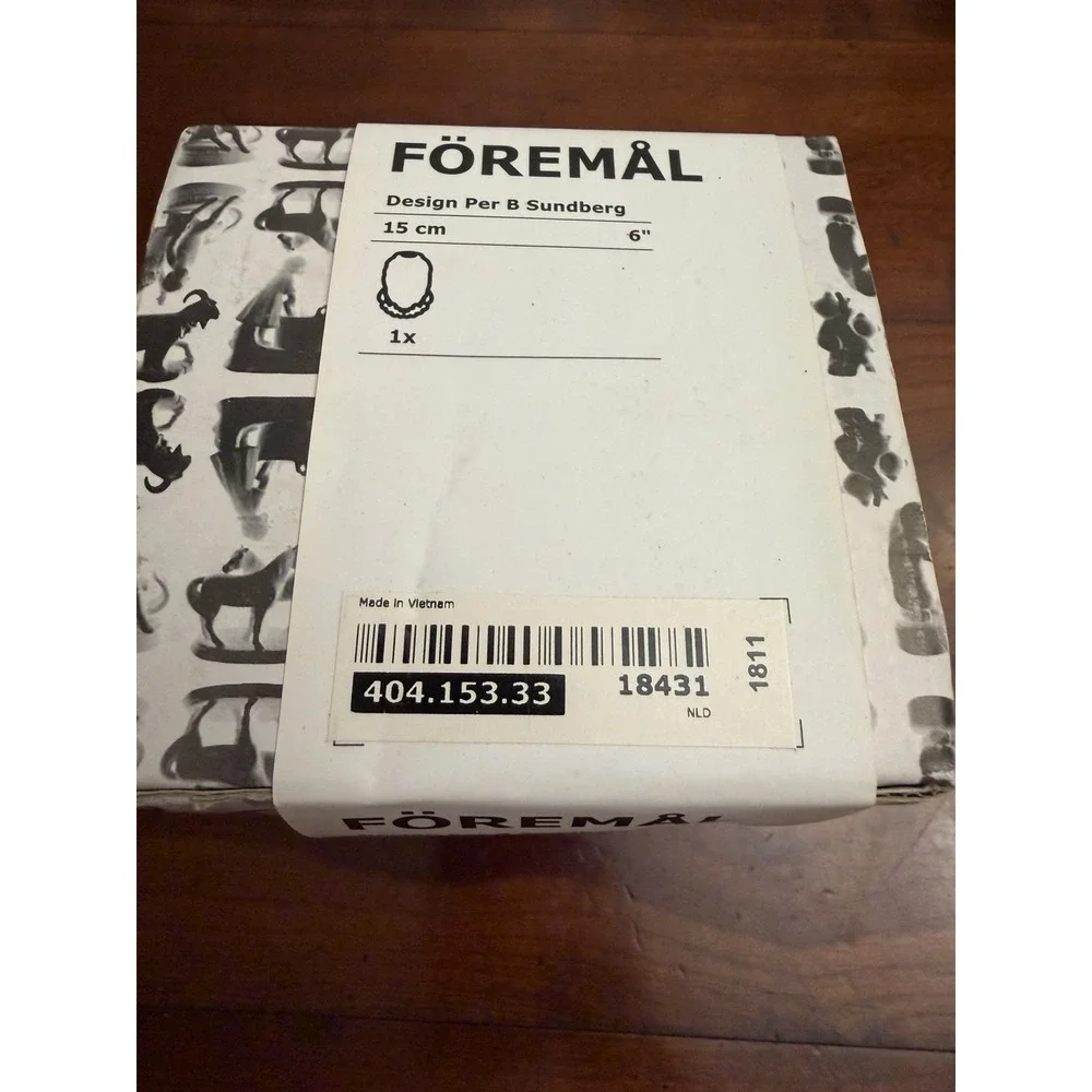 IKEA Föremål Hands Ceramic Vase Per B Sundberg - Brand New In Box